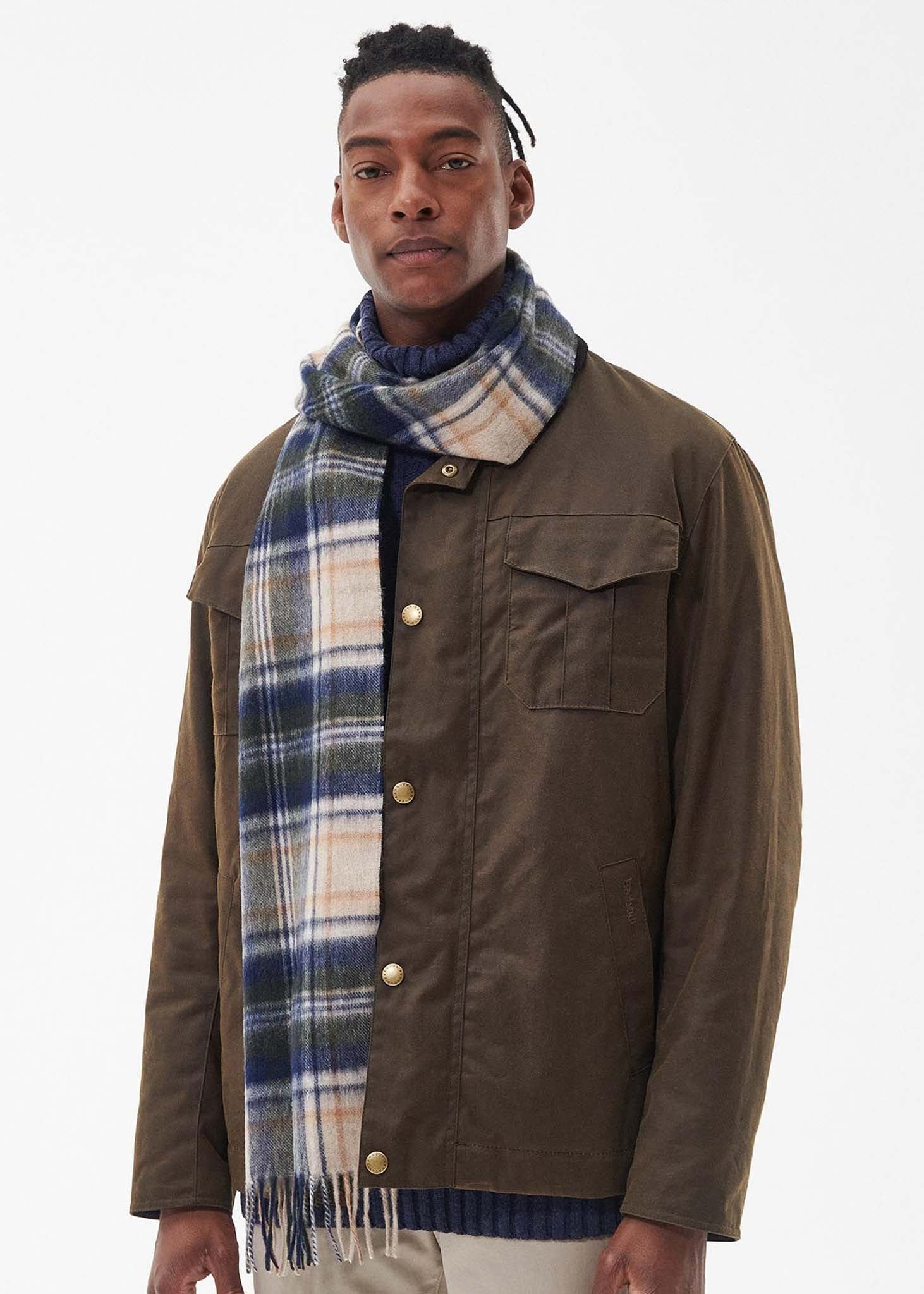 Barbour Sjaals  New check tartan scarf - sand beige plaid 