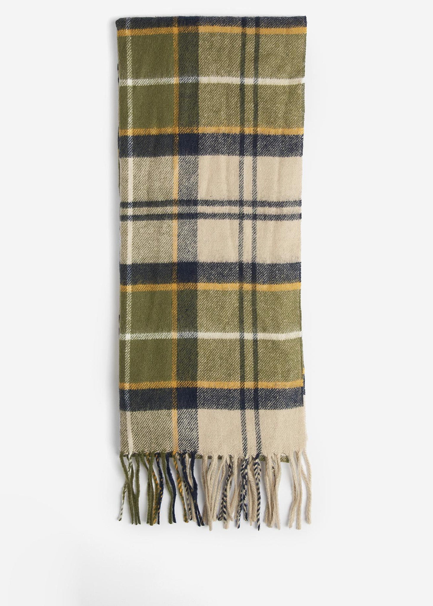 Barbour Sjaals  Yaxley tartan scarf - forest mist tartan 