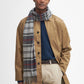 Barbour Sjaals  Yaxley tartan scarf - blue granite 