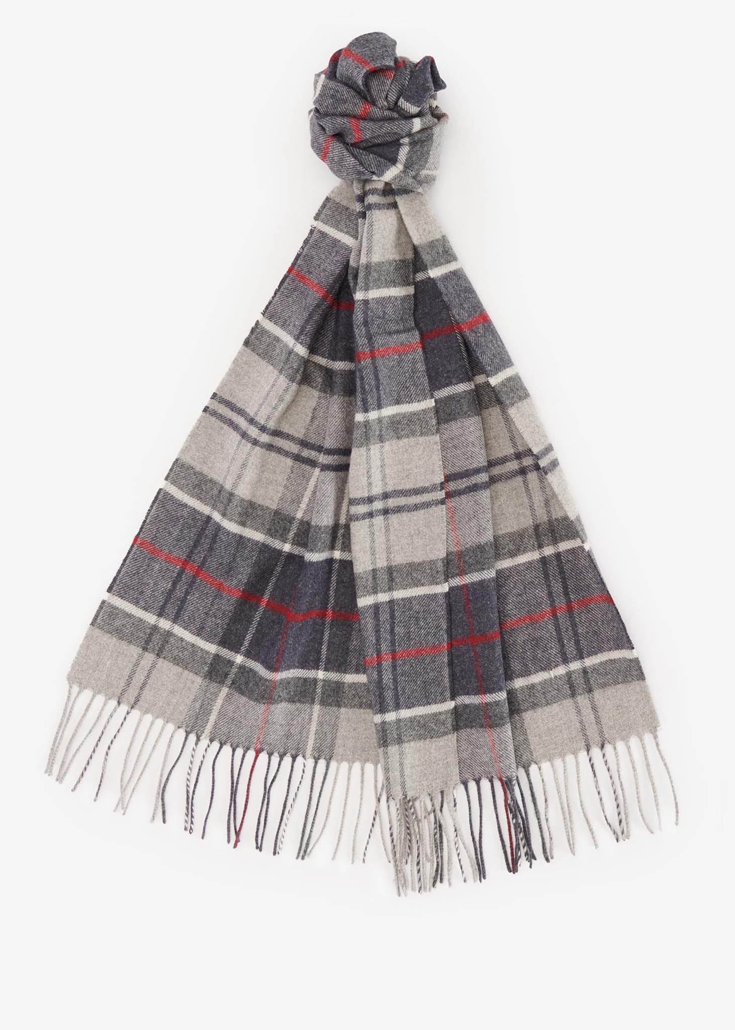 Barbour Sjaals  Yaxley tartan scarf - blue granite 