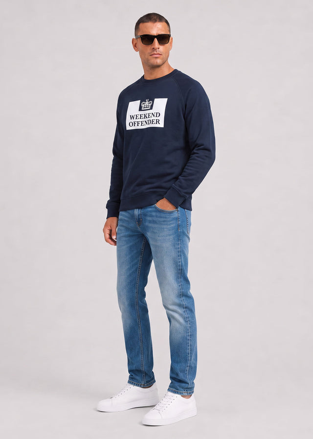 Weekend Offender Sweaters Penitentiary - navy