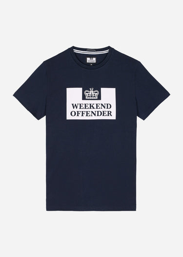 Weekend Offender T-shirts Prison - navy