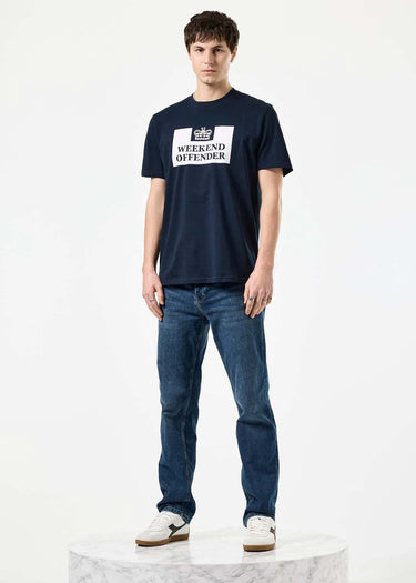 Weekend Offender T-shirts Prison classic - navy