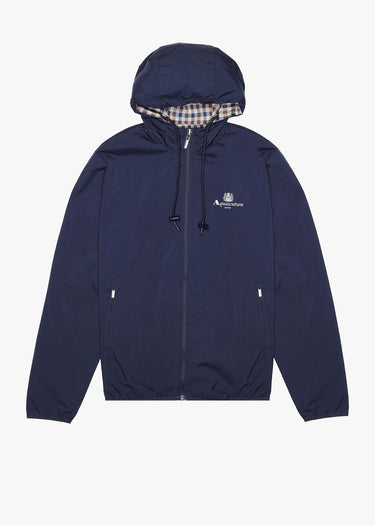 Aquascutum Jassen Hooded reversible sailor jacket - navy