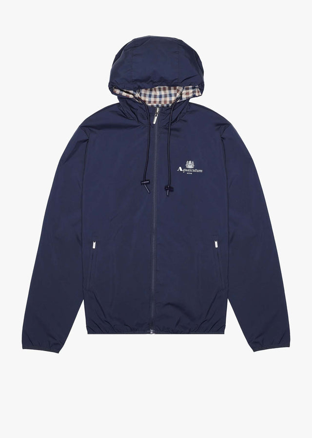 Aquascutum Jackets Hooded reversible sailor jacket - navy