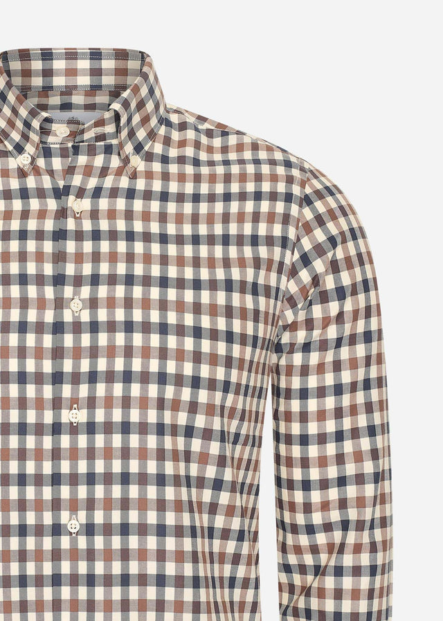 Aquascutum Shirts Active club check shirt - club check