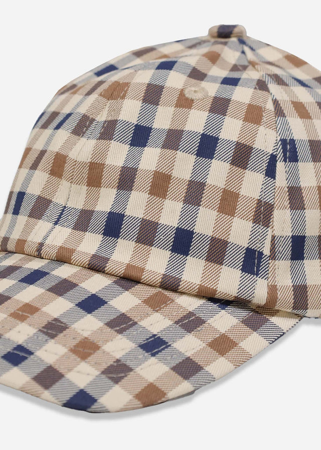 Aquascutum Caps Iconic baseball cap - club check