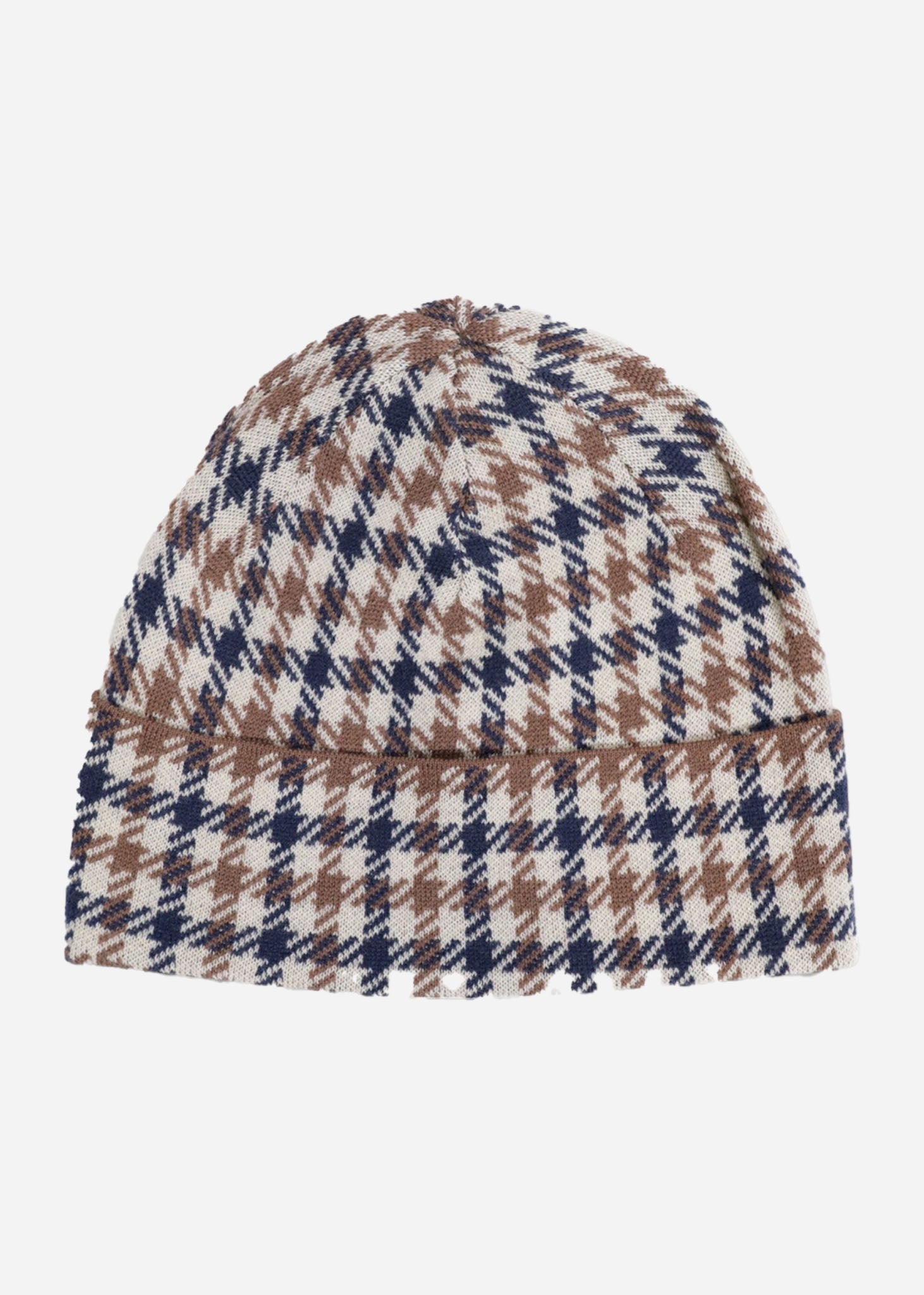 Aquascutum Mutsen Club check beanie - club check