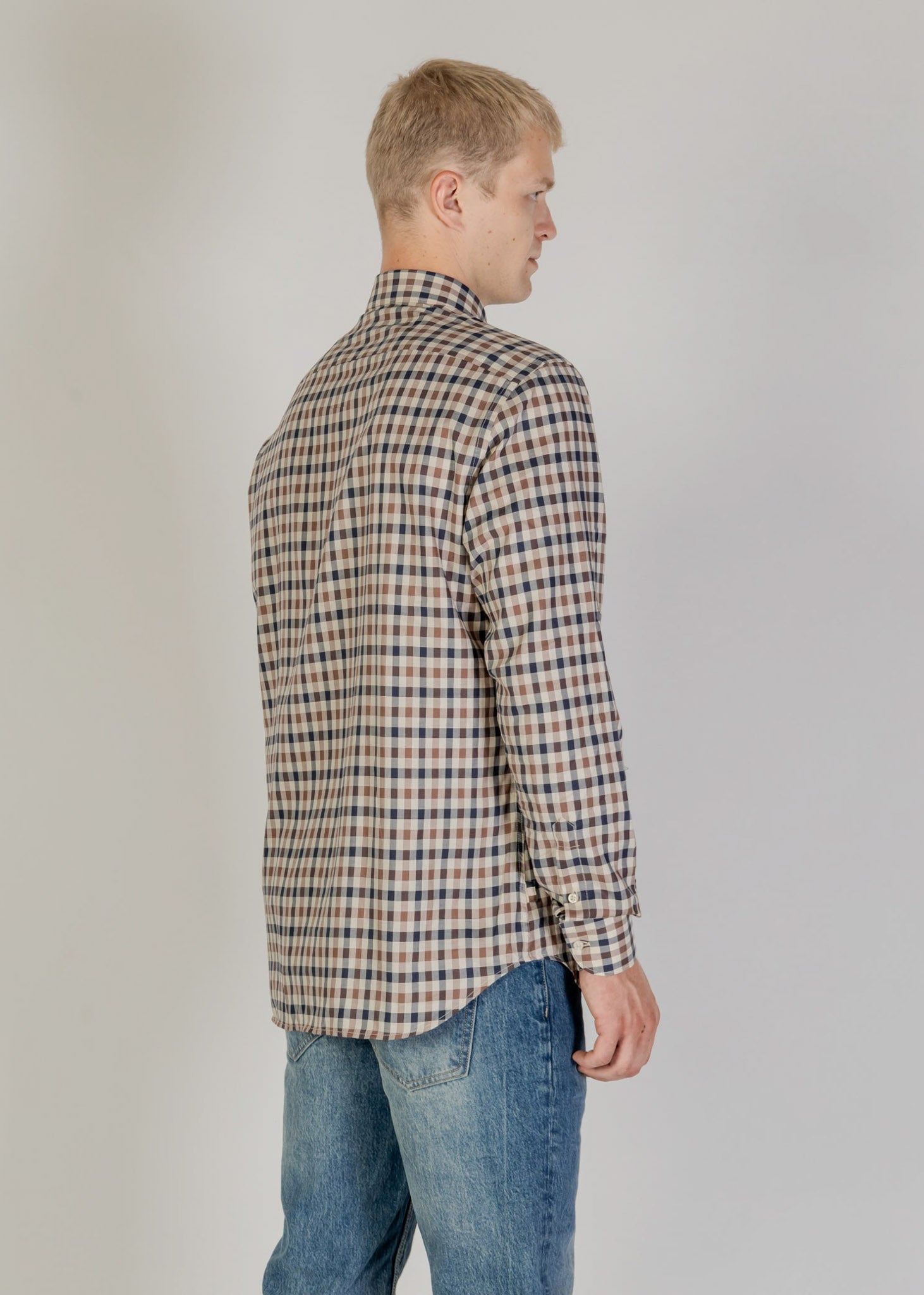 Aquascutum Overhemden Active club check shirt - club check