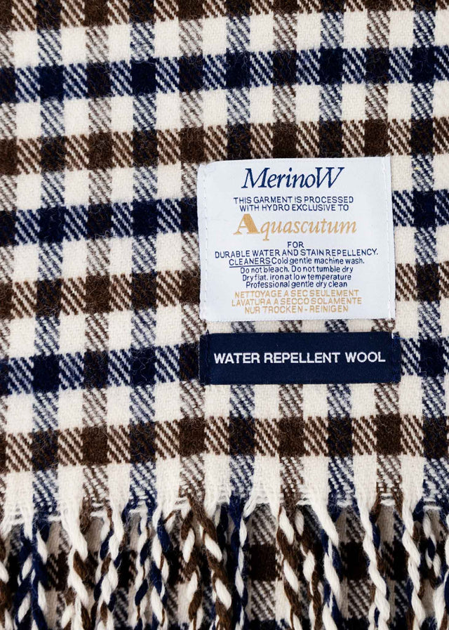 Aquascutum Scarves Club check scarf - check club