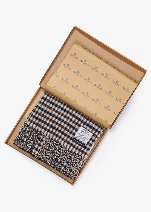 Aquascutum Scarves Wool iconic scarf - club check
