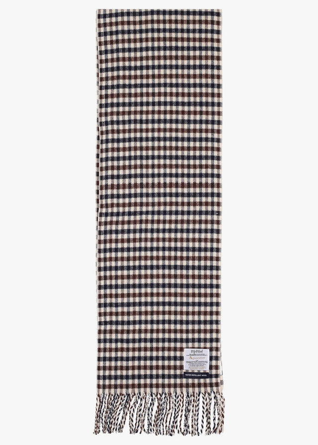 Aquascutum Scarves Wool iconic scarf - club check