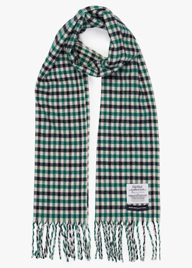 Aquascutum Scarves Wool iconic scarf - green