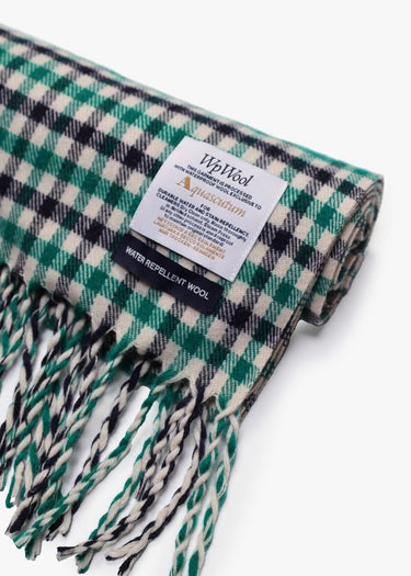 Aquascutum Scarves Wool iconic scarf - green