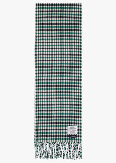 Aquascutum Scarves Wool iconic scarf - green
