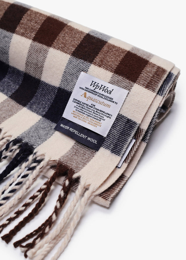 Aquascutum Scarves Wool iconic scarf - macro club check