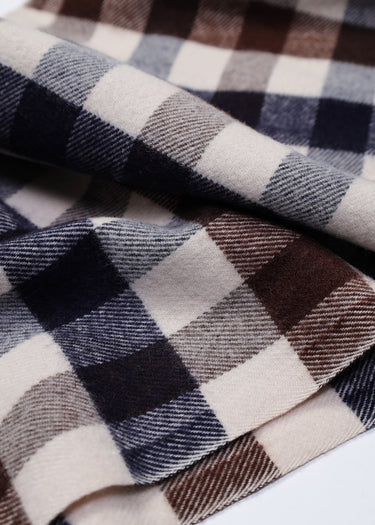 Aquascutum Scarves Wool iconic scarf - macro club check