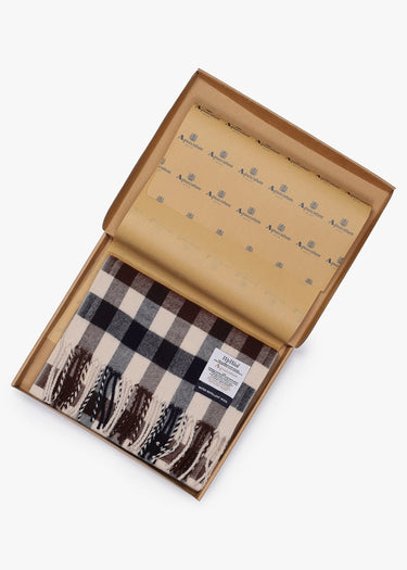 Aquascutum Scarves Wool iconic scarf - macro club check