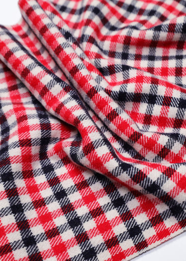 Aquascutum Scarves Wool iconic scarf - red