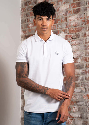 Armani Exchange Polo's Polo - white
