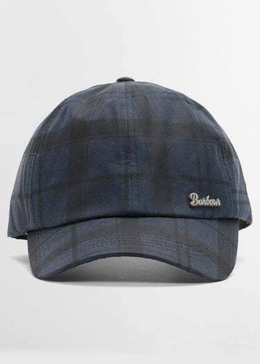 Barbour Petten Barbour ambleside tartan wax cap - navy tartan