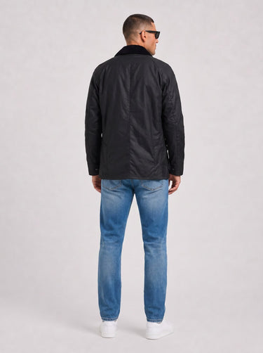 Barbour Jassen Barbour ashby wax jacket - black classic