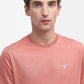 Barbour T-shirts  Essential sports tee - pink clay 