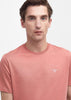 Barbour T-shirts  Essential sports tee - pink clay 