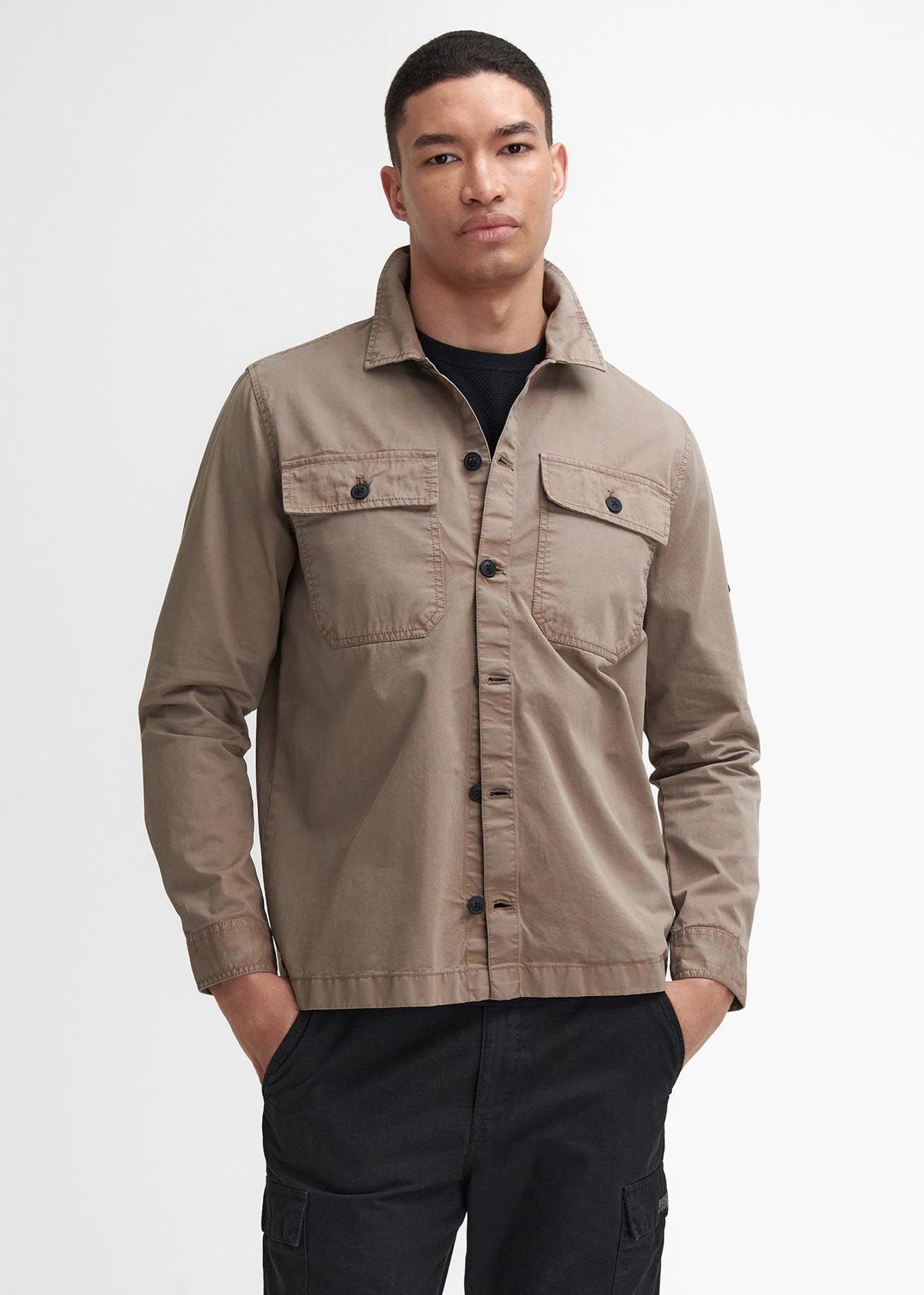 Barbour International Overshirts  Arlo overshirt - brindle 