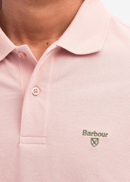 Barbour Polo's  Lightweight sports polo - pink mist 