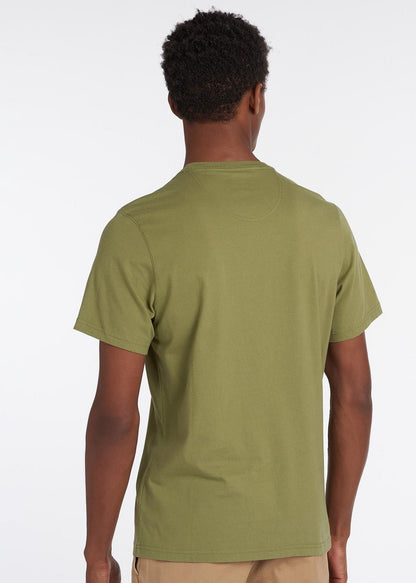 Barbour T-shirts  Logo tee - burnt olive 