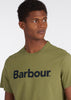 Barbour T-shirts  Logo tee - burnt olive 