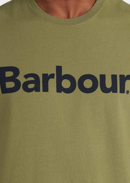 Barbour T-shirts  Logo tee - burnt olive 