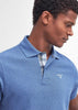 Barbour Polo's  Tartan pique polo - chambray marl 