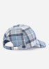 Barbour Petten  Tartan sports cap - berwick blue 