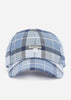 Barbour Petten  Tartan sports cap - berwick blue 