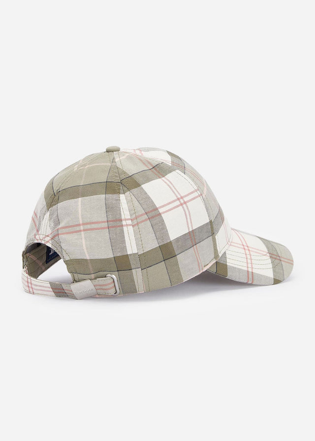 Barbour Caps  Tartan sports cap - glenmore olive 