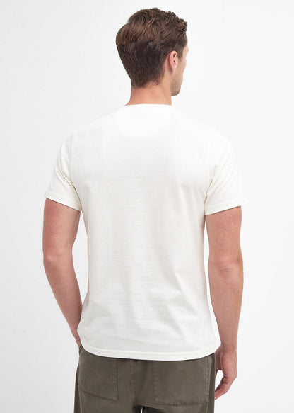 Barbour T-shirts  Thurford tee - whisper white 