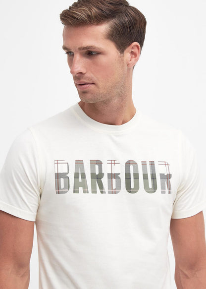 Barbour T-shirts  Thurford tee - whisper white 