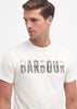 Barbour T-shirts  Thurford tee - whisper white 