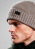 Barbour International Mutsen Chester beanie hat - brindle