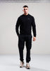 Barbour International Truien Essential crew neck sweat - black pewter