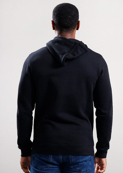 Barbour International Hoodies Small logo hoodie - black pewter