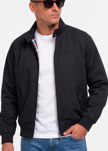 Ben Sherman Jassen Signature harrington - black