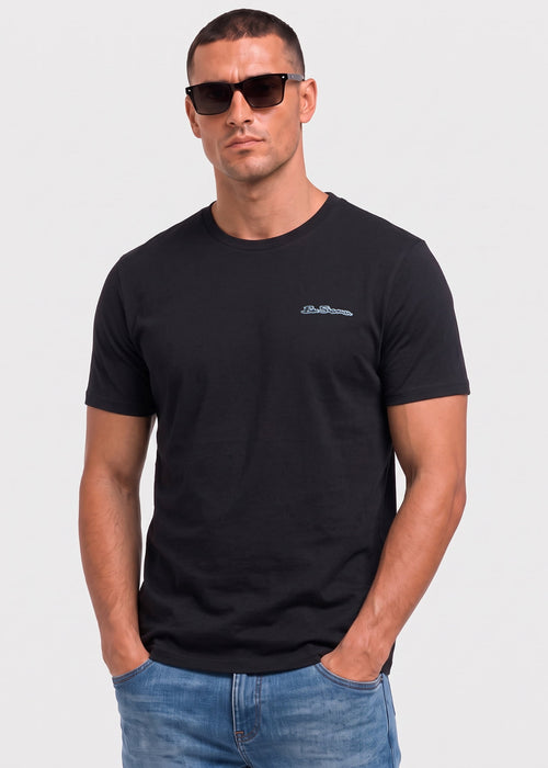 Signature tee - black