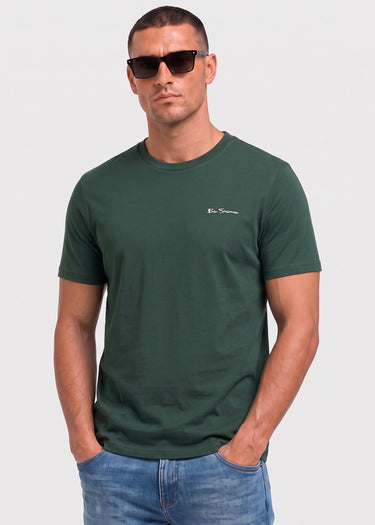 Ben Sherman T-shirts Signature tee - bottle green