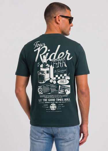 Ben Sherman T-shirts Tour rider - lotus green