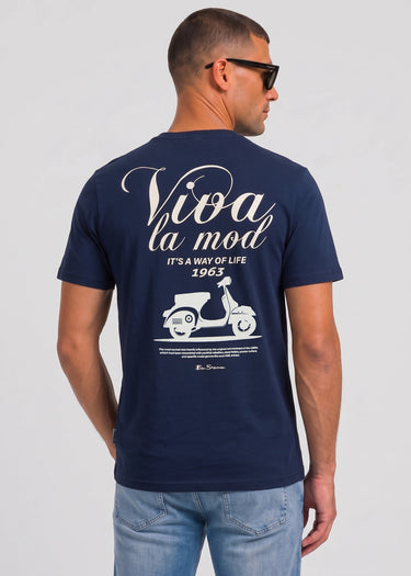 Ben Sherman T-shirts Viva la mod - dark navy