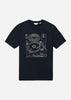 Ben Sherman T-shirts  Linear record player - dark navy 