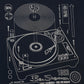 Ben Sherman T-shirts  Linear record player - dark navy 